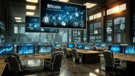 Exchange trading illustration